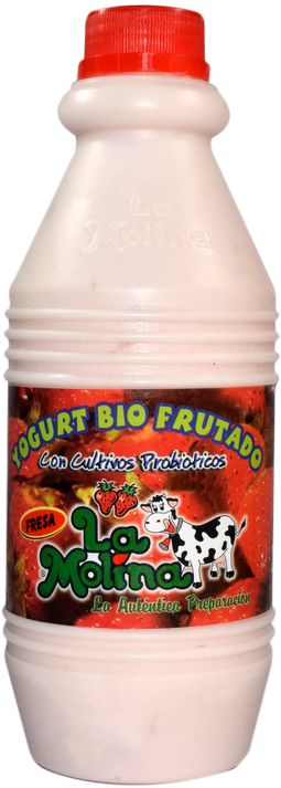 Strawberry bio yogurt